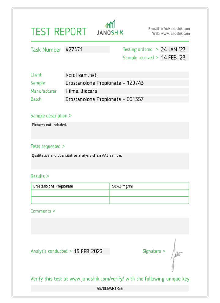 Hilma PRO - с заботой о вашем здоровье! - Бодибилдинг форум AnabolicShops