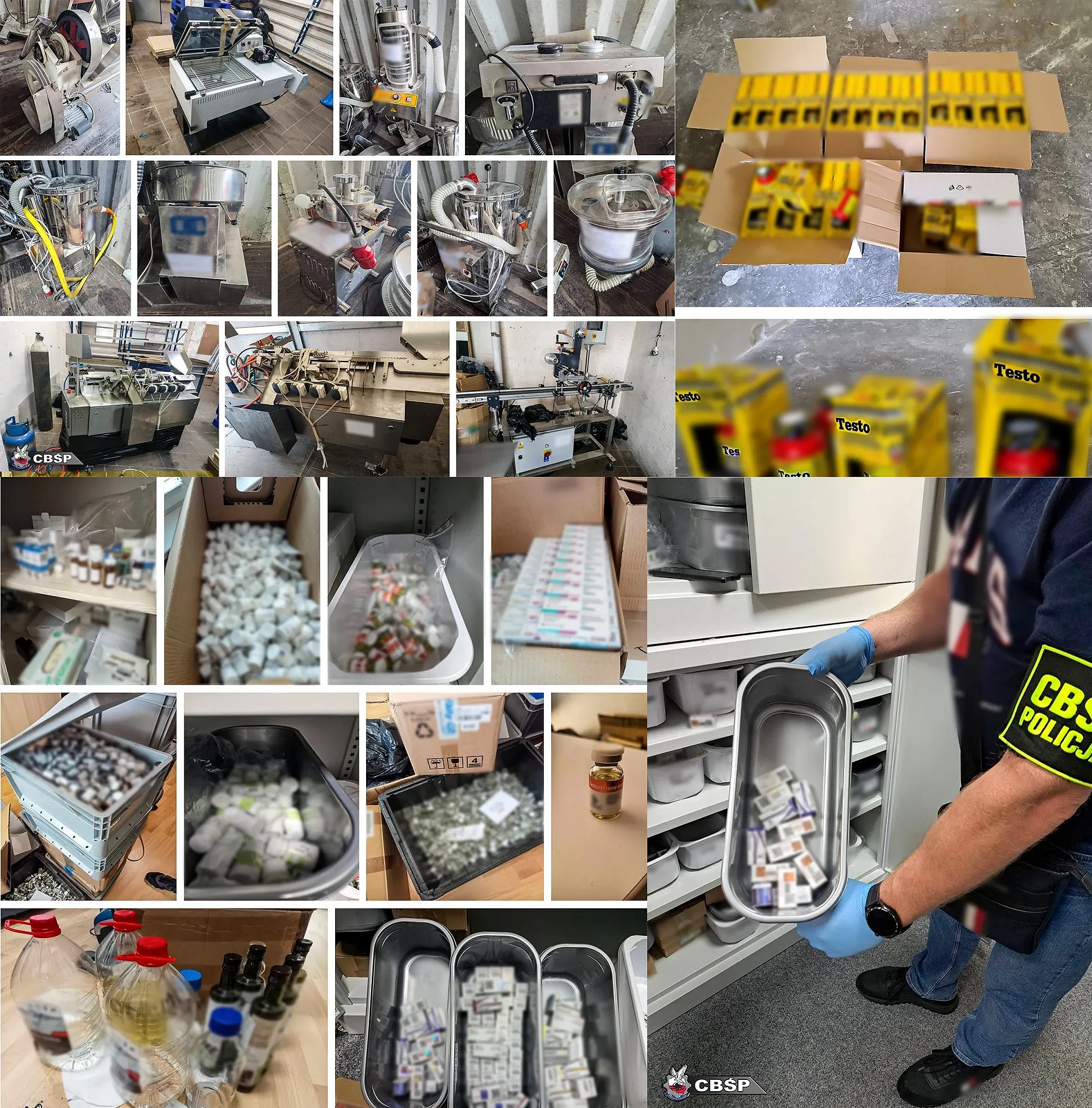 Изъято 550 000 упаковок анаболических и андрогенных стероидов, тонна сырья - Бодибилдинг форум AnabolicShops