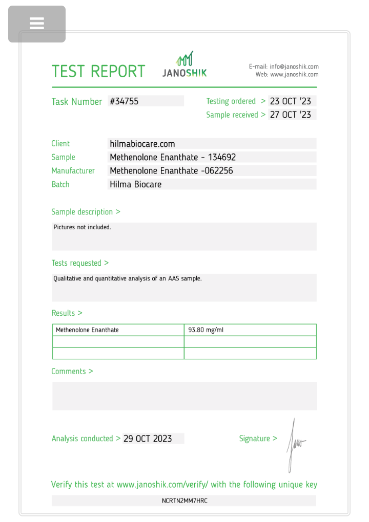 Hilma PRO - с заботой о вашем здоровье! - Бодибилдинг форум AnabolicShops