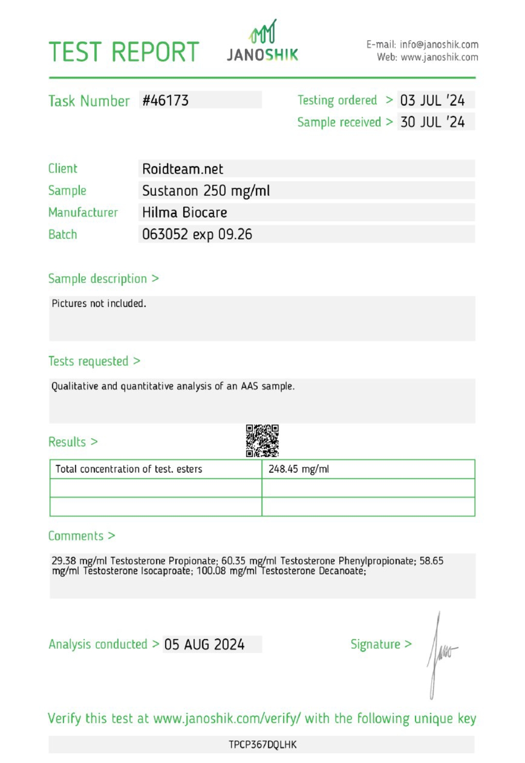 Hilma PRO - с заботой о вашем здоровье! - Бодибилдинг форум AnabolicShops