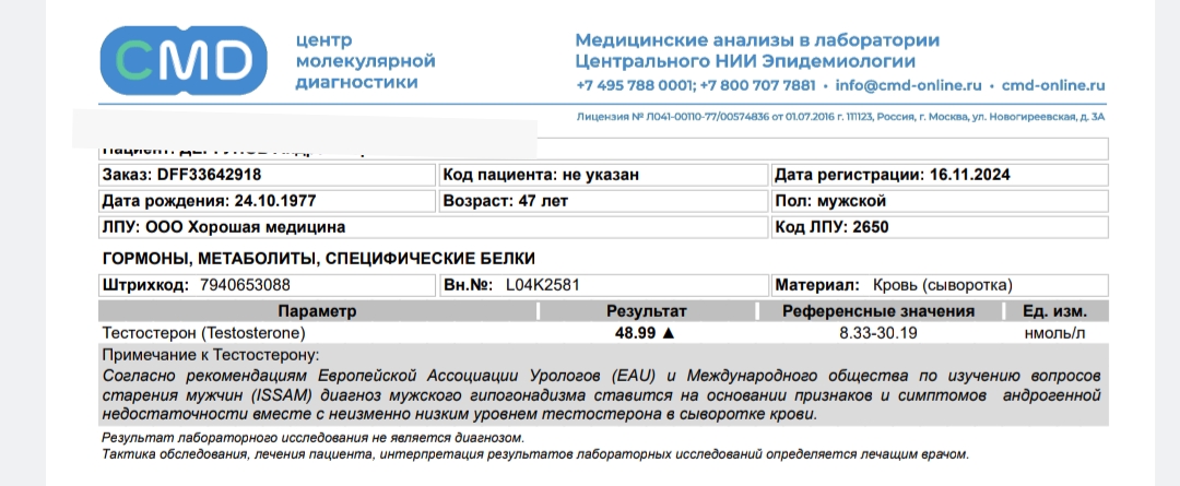 Тестостерона ундеканоат (Небидо). Всё,  что вы хотели знать, но не знали,  у кого спросить. - Бодибилдинг форум AnabolicShops