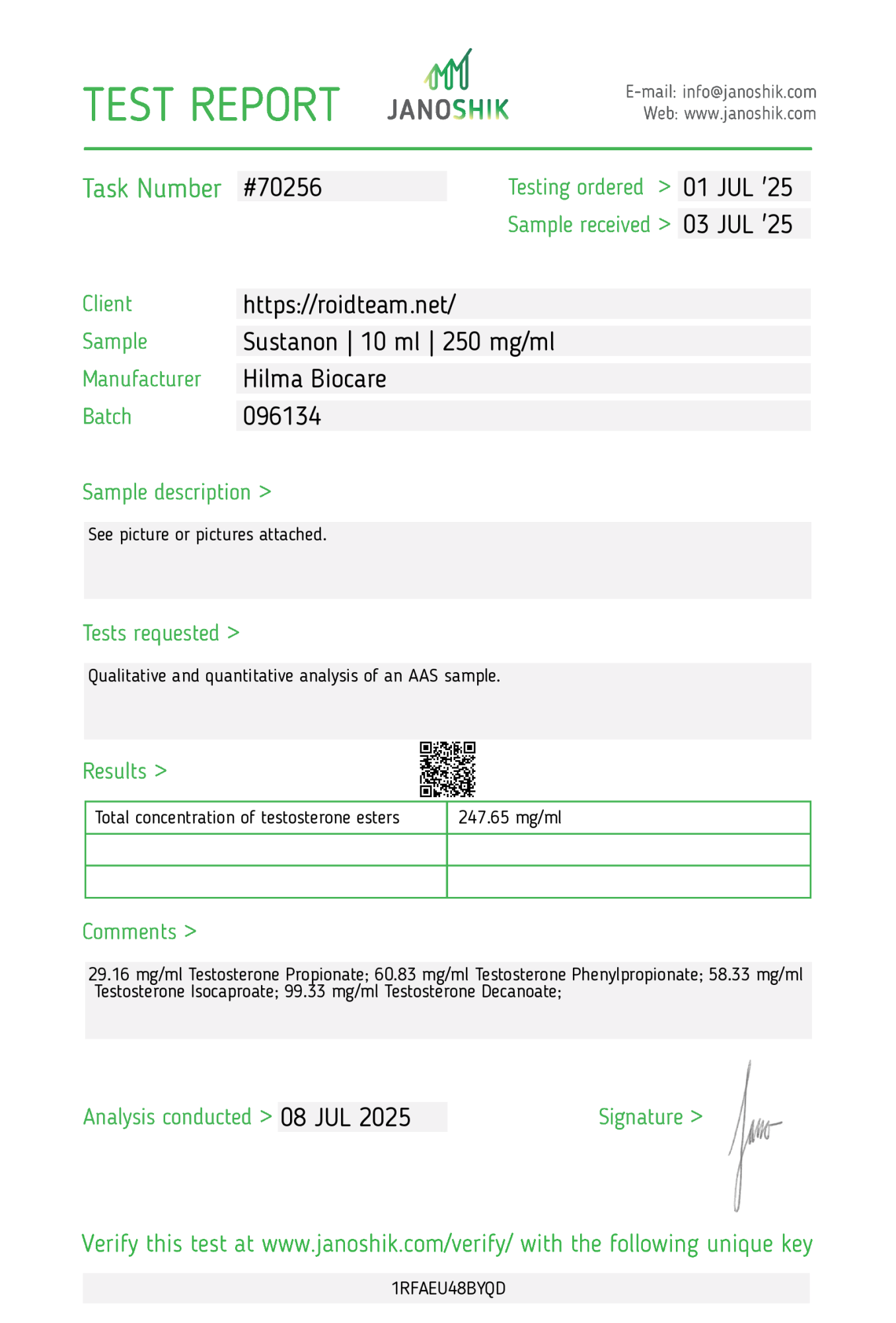 RoidTeam - Дистрибьютор Hilma Biocare и HGH Marten в России - Бодибилдинг форум AnabolicShops