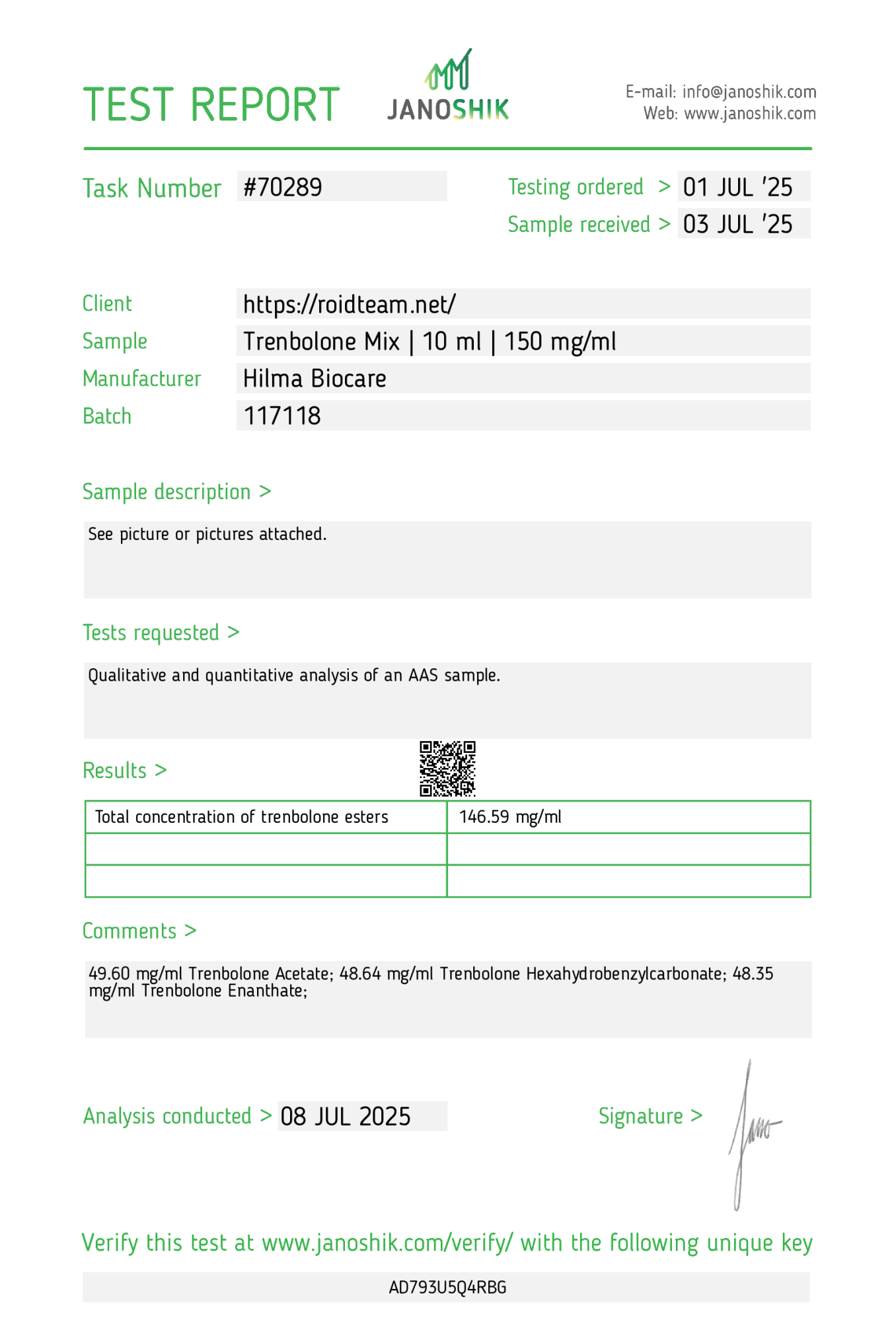 RoidTeam - Дистрибьютор Hilma Biocare и HGH Marten в России - Бодибилдинг форум AnabolicShops