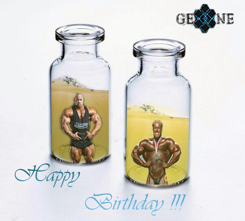 Открытка к Днюхе GEONECC! Фонд 100 000 рублей - Бодибилдинг форум AnabolicShops