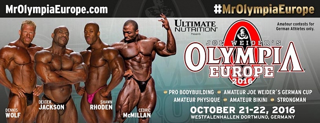 Mr. Olympia Europe - Бодибилдинг форум AnabolicShops