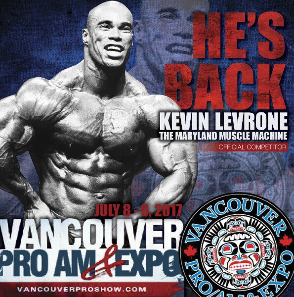 Кевин Леврон выступит на Ванкувер Про 2017 - Бодибилдинг форум AnabolicShops