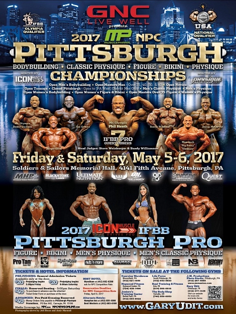 Фил Хит и Кай Грин выступят на PITTSBURGH PRO 2017 - Бодибилдинг форум AnabolicShops