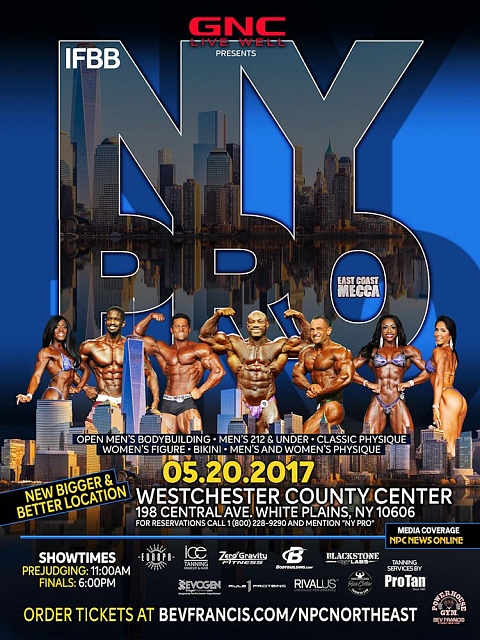 NEW YORK PRO 2017 - Бодибилдинг форум AnabolicShops