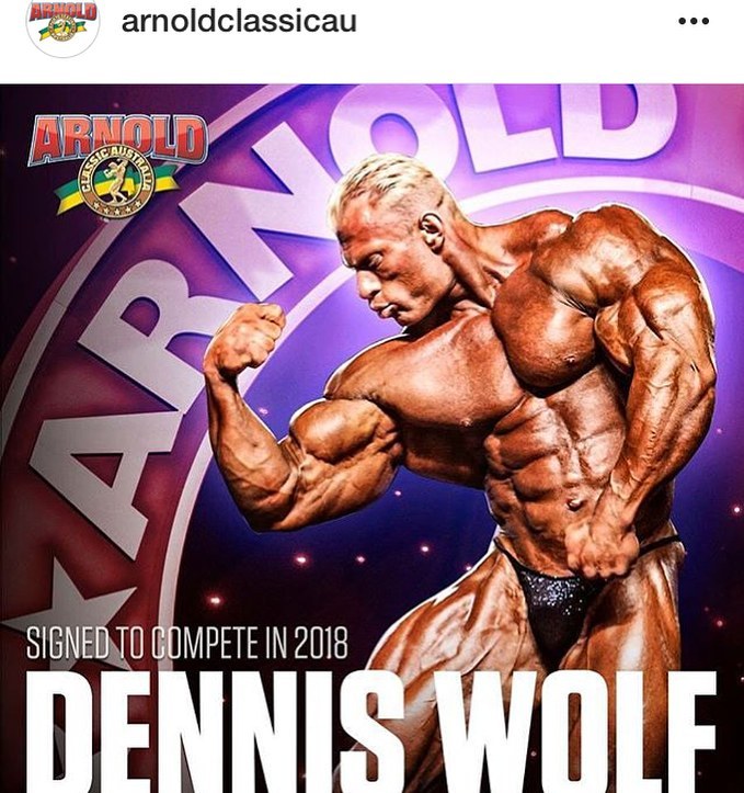 Деннис Вольф выступит на Арнольд Классик Австралия - Бодибилдинг форум AnabolicShops