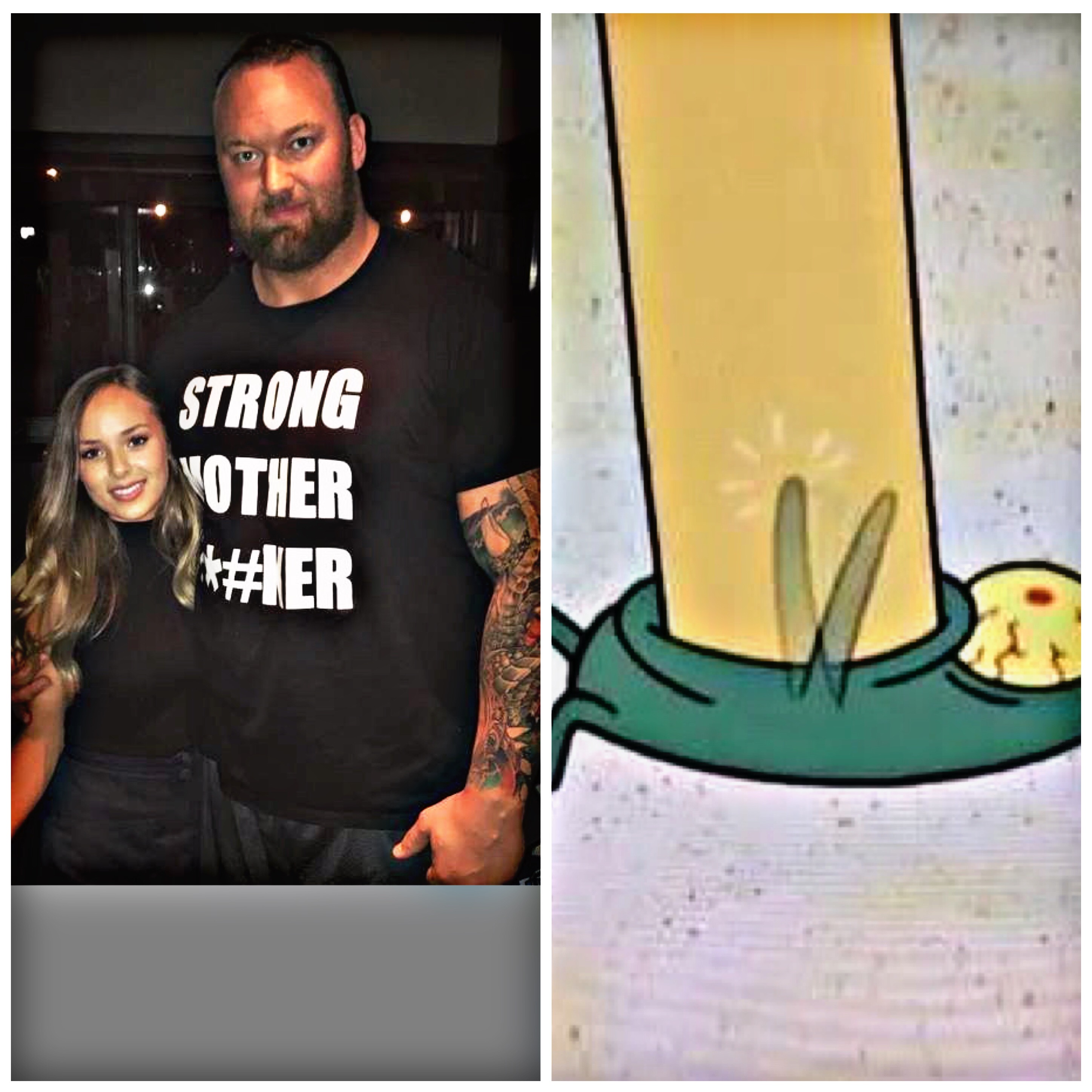 Гора завел себе подружку, она меньше его примерно в два раза - Бодибилдинг форум AnabolicShops